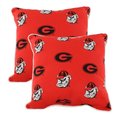 College Covers College Covers GEOODPPR 16 x 16 in. Georgia Bulldogs Outdoor Decorative Pillow; Set of 2 GEOODPPR